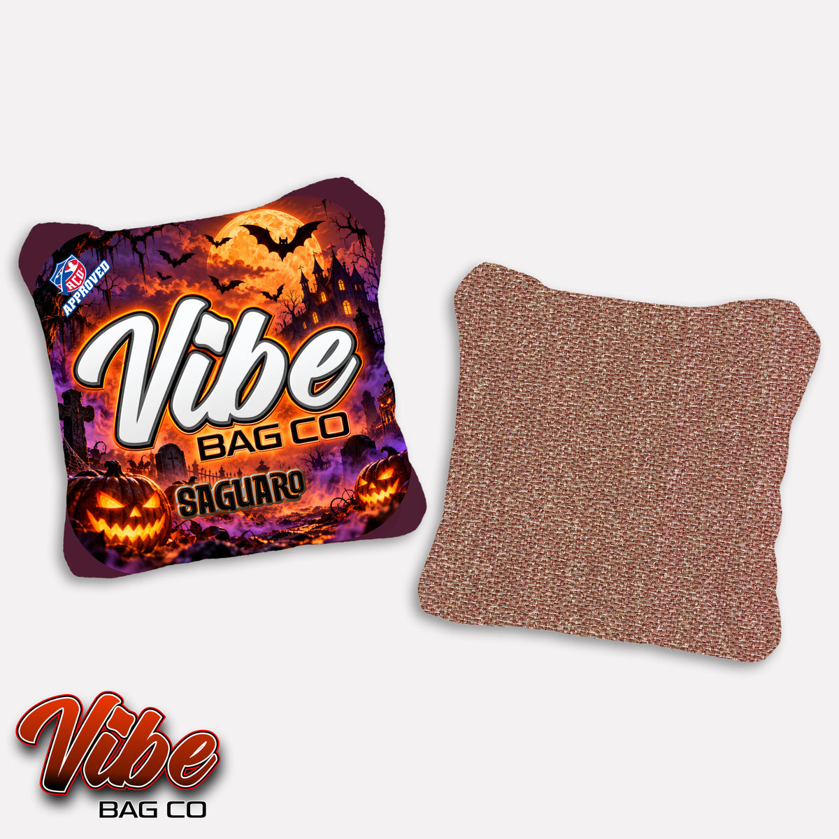 Vibe Halloween Pumpkin – ACO Approved Cornhole Bags