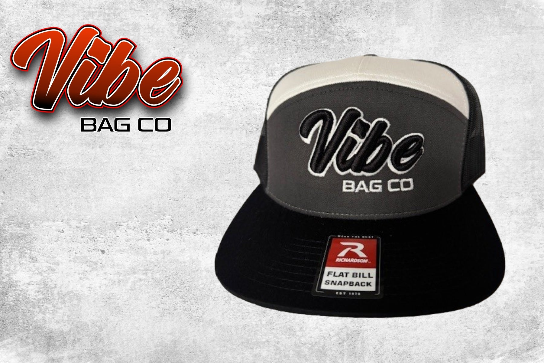 Vibe Flat Bill Richardson 7 Panel Hat