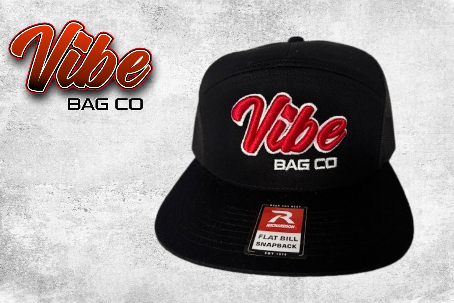 Vibe Flat Bill Richardson 7 Panel Hat