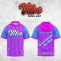 Feel the Vibe Short Sleeve Hood Performance Jersey