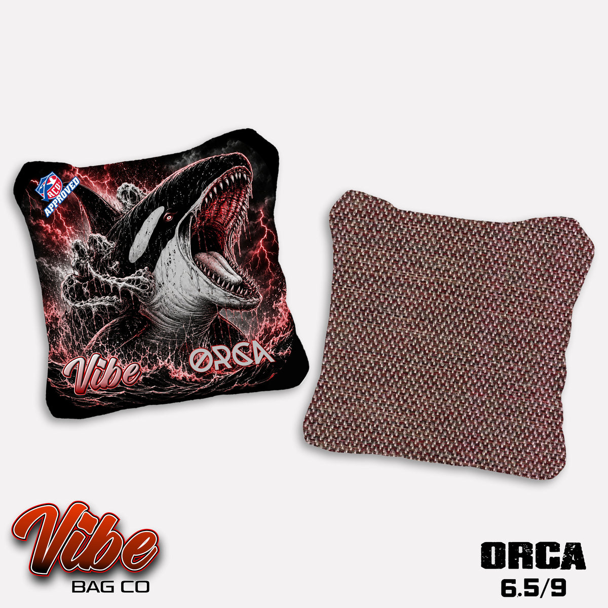 Vibe Orca Launch Edition – ACO Approved Cornhole Bags